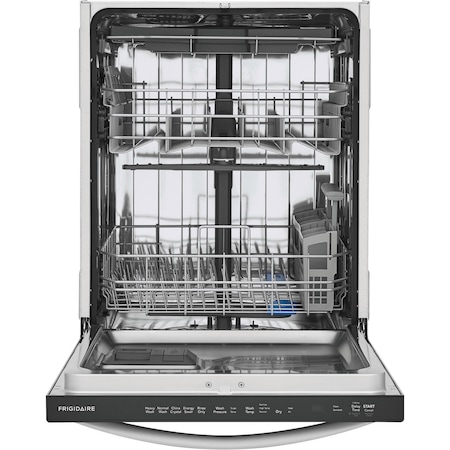 Frigidaire 24-in. Built-In EvenDry ESTAR Dishwasher with BladeSpray Arm and 5 Wash Levels FDSH4501AS